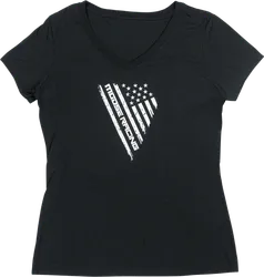 Moose Racing Adult Women Women's Salute T-Shirt M Black