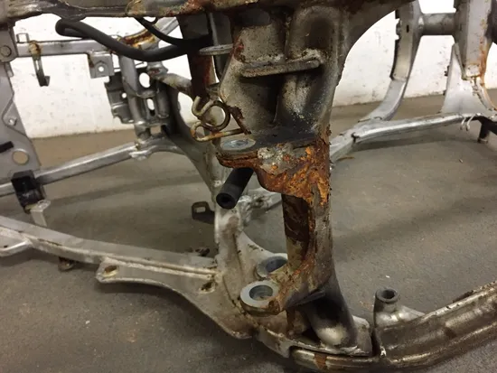 Main Frame Chassis 1985 Honda Interceptor 1000 VF1000R 3197 x