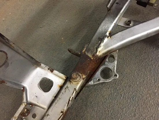 Main Frame Chassis 1985 Honda Interceptor 1000 VF1000R 3197 x