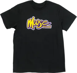 Moose Racing Youth Unisex Off-Road T-Shirt M Black