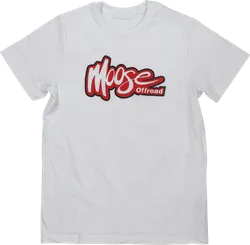 Moose Racing Youth Unisex Off-Road T-Shirt XL White