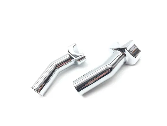 Harddrive Chrome Forged Pullback 1 Handlebar Risers H57-6075CF-4.5