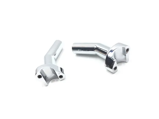 Harddrive Chrome Forged Pullback 1 Handlebar Risers H57-6075CF-4.5