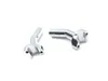 Harddrive Chrome Forged Pullback 1 Handlebar Risers H57-6075CF-4.5