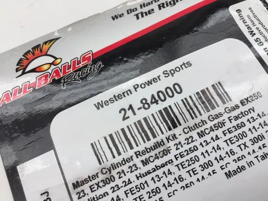 All Balls Clutch Master Cylinder Rebuild Repair Kit 18-4000