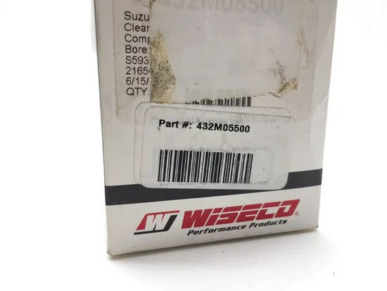 Wiseco Piston 55mm +1 Suzuki RM125 1977-1980 432M05500