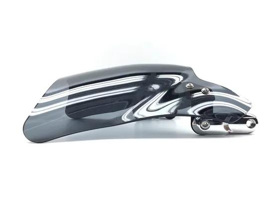 National Cycle Mohawk Windshield Windscreen Dark Tint Chrome 9.25in N2839-001