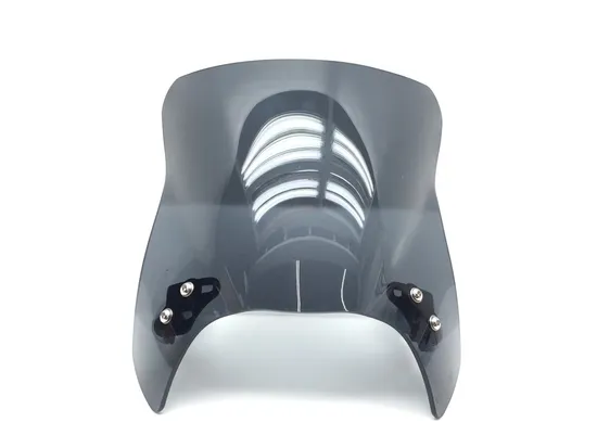 National Cycle Mohawk Windshield Windscreen Dark Tint Chrome 9.25in N2839-001