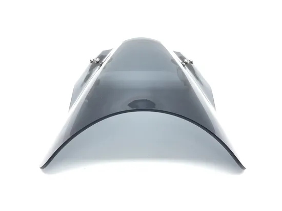 National Cycle Mohawk Windshield Windscreen Dark Tint Chrome 9.25in N2839-001