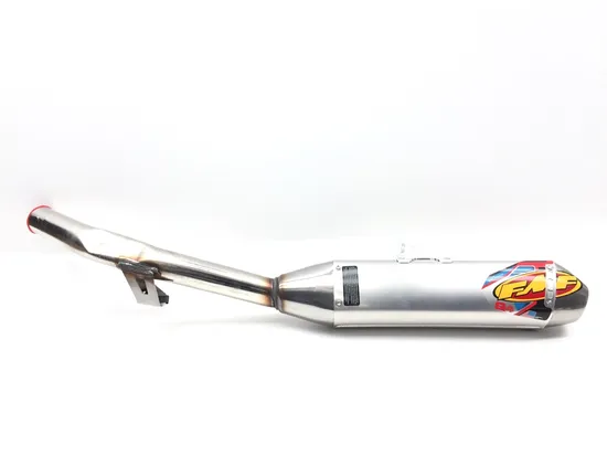FMF Q4 HEX SS Slip On Muffler Exhaust w Spark Arrestor 044426