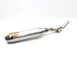 FMF Q4 HEX SS Slip On Muffler Exhaust w Spark Arrestor 044426