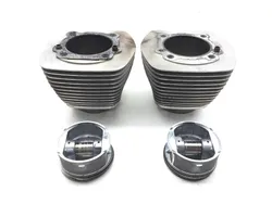 Front Rear Cylinder Jugs w Pistons 2003 Harley Electra Glide EFI FLHTI 3205 x