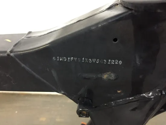 Main Frame Chassis 2003 Harley-Davidson Electra Glide EFI FLHTI 3205 x