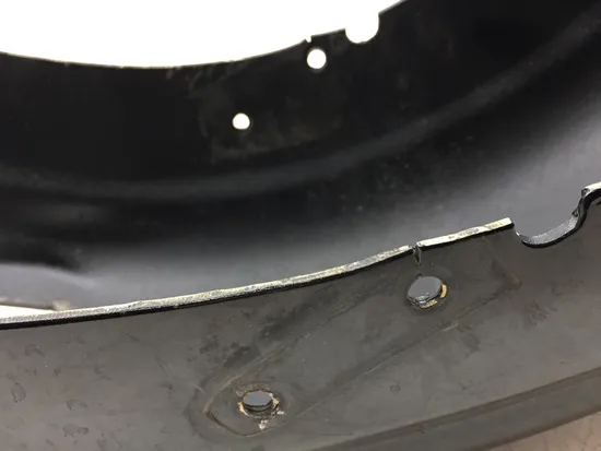 Rear Fender Fairing Tire Hugger 2001 Harley Sportster 1200 Sport XLH1200S 3202 x