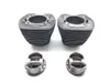 Front Rear Cylinder Jugs w Pistons 2008 Harley Dyna Super Glide FXD 3204 x