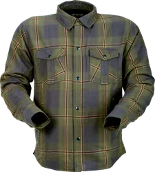 Z1R Adult Men Ashwood Flannel 4XL Green Gray
