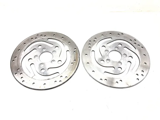 Left Right Front Brake Disc Rotors Set 2004 Harley Electra Glide EFI FLHTI 3199