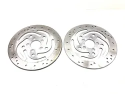Left Right Front Brake Disc Rotors Set 2004 Harley Electra Glide EFI FLHTI 3199