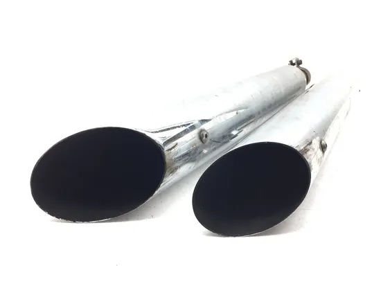 Trull Dual Full Exhaust Muffler Pipe System 2004 Harley Electra Glide EFI 3199 x 5