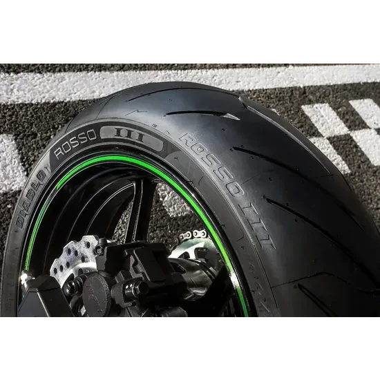 Pirelli Diablo Rosso III Rear Tire 190/55-17 75 W Radial TL 3