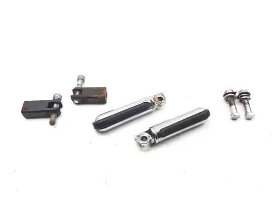 Left Right Set Passenger Peg Bracket 1988 Harley Sportster 883 XLH883 3203 x