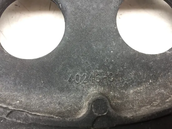 Rear Drive Belt Pulley 2003 Harley-Davidson Sportster 883 Hugger XLH883 3206