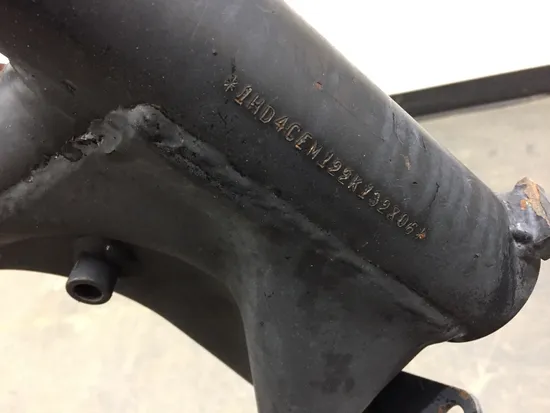 Main Frame Chassis 2003 Harley-Davidson Sportster 883 Hugger XLH883 3206 x