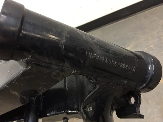 Main Frame Chassis 2006 Honda VTX1300C 3212