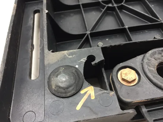 Right Side Passenger Seat Mount Base 2018 Polaris RZR 570 3213 x