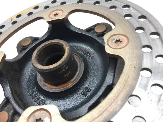 Front Wheel Hub with Rotor A 2018 Polaris RZR 570 3213