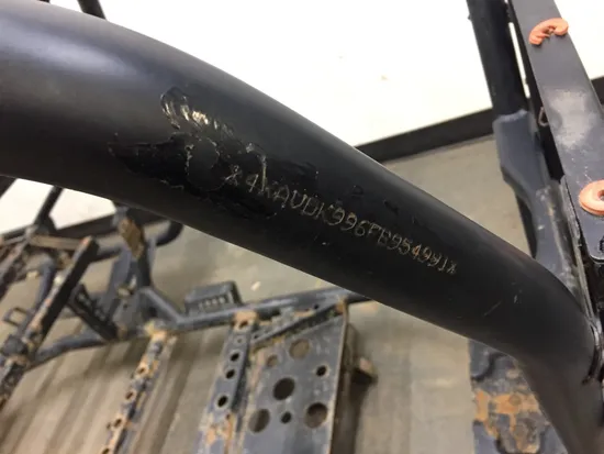 Frame Chassis 2015 Polaris RZR XP 1000 EPS 2942