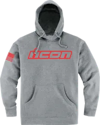 Icon Adult Men Clasicon Hoodie S Gray
