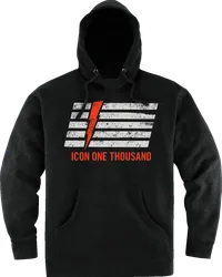 Icon Adult Men Intercept 93 Hoodie XL Black