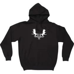Moose Racing Adult Men MUD Euro Hoodie S Black