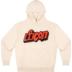 Icon Adult Men ReDoodle Hoodie 2XL Cream