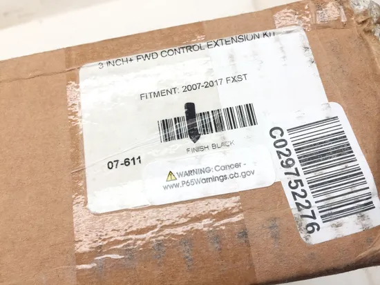 Arlen Ness 3in Forward Foot Control Extension Relocation Kit 07-611