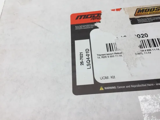 Moose Transmission Rebuild Kit w Bearings Seals O Rings Shims 25-7021