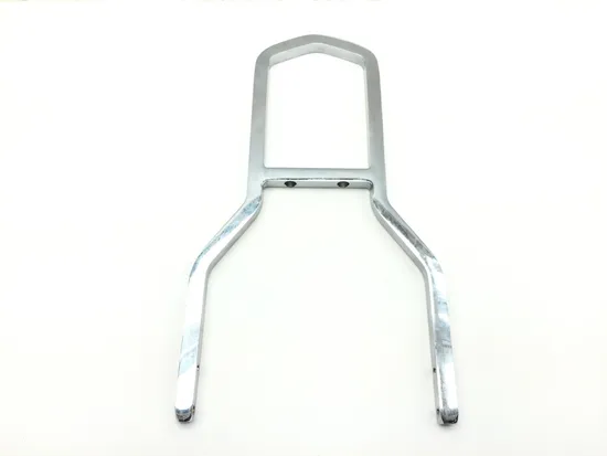 Harddrive Chrome Short Square Sissy Bar 15in Detachable 086003
