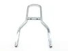 Harddrive Chrome Short Square Sissy Bar 15in Detachable 086003