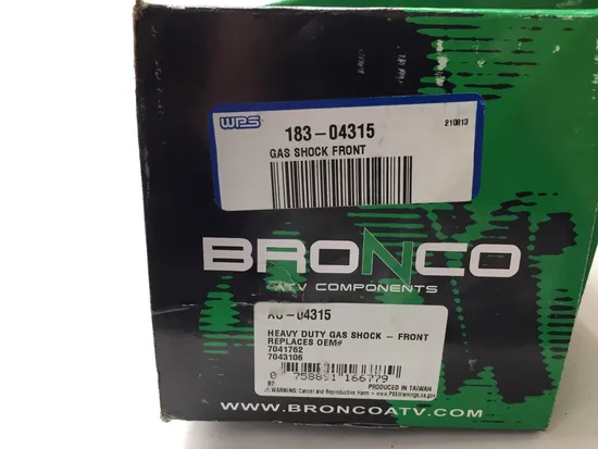 Bronco Front Shock Strut Gas Filled Spring Absorber AU-04315 6