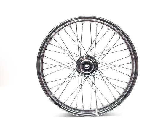 Harddrive Chrome Single Disc 40 Spoke Front Wheel 21 X2.15 051-11431
