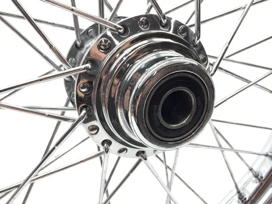 Harddrive Chrome Single Disc 40 Spoke Front Wheel 21 X2.15 051-11431