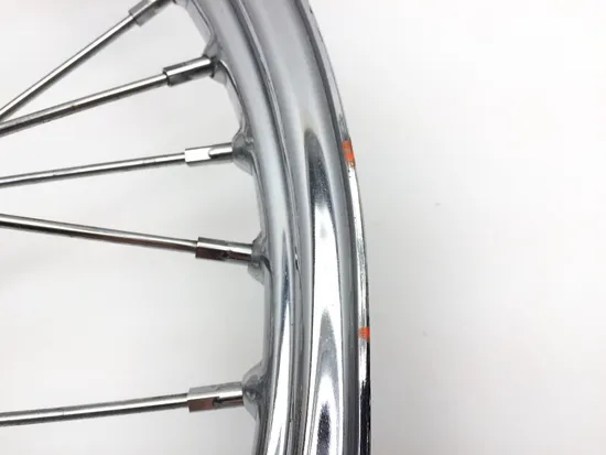 Harddrive Chrome Single Disc 40 Spoke Front Wheel 21 X2.15 051-11431