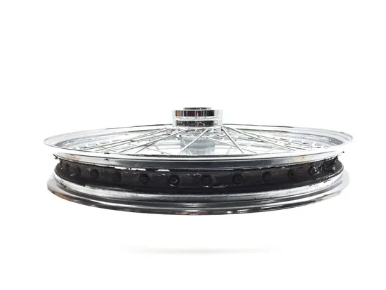 Harddrive Chrome Single Disc 40 Spoke Front Wheel 21 X2.15 051-11431