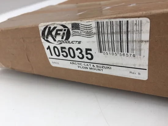 KFI Snow Plow Reciever Mount Kit Mid Mount 105035