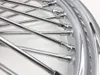 Harddrive Chrome Single Disc 48 Spoke Front Wheel 23 X3.5 051-14521