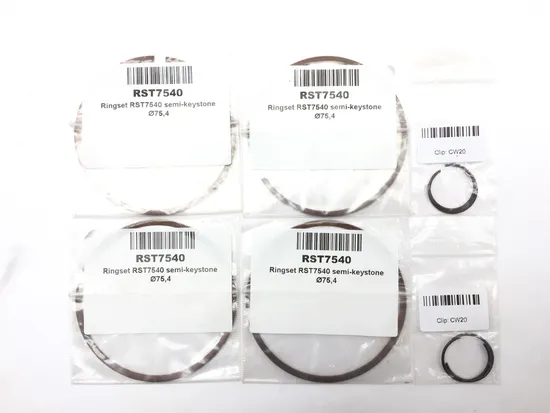 Wossner Complete Piston Kit 75.27mm K7037DA-2