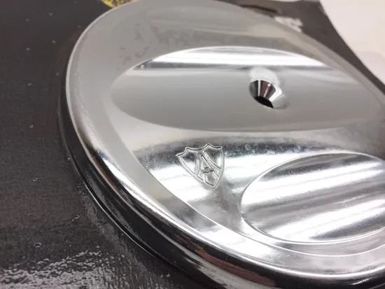 Arlen Ness Big Sucker Stage 1 Outer Cover Scalloped Chrome 18-781