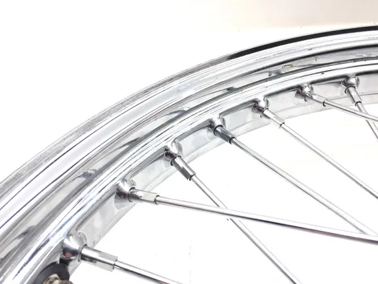 Harddrive Chrome Single Disc 40 Spoke Front Wheel 21 X2.15 051-11411