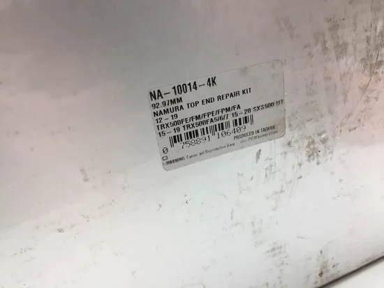 Namura Top End Piston Rebuild Kit 92.97mm +1 OB NA-10014-4K